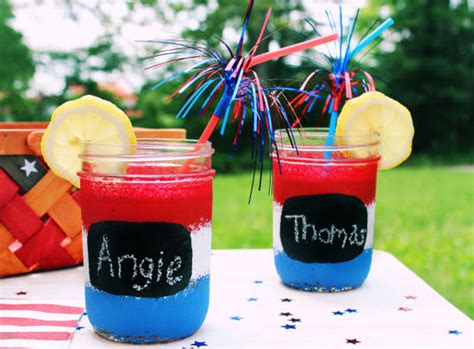 Red White And Blue Mason Jars Big Bears Wife
