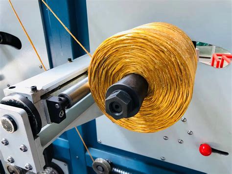 Agricultural Thread Spool Winding Machine Pp Baler Twine Plastic Rope