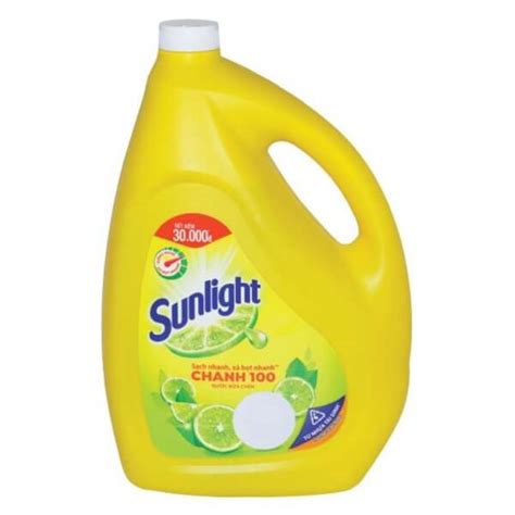 Nước rửa chén Sunlight Chanh 100 can 3.6kg