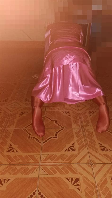 Pink Satin Dress Nude Pics Xhamster