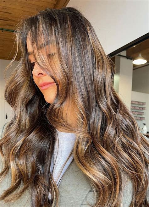 Subtle Brown To Caramel Ombre