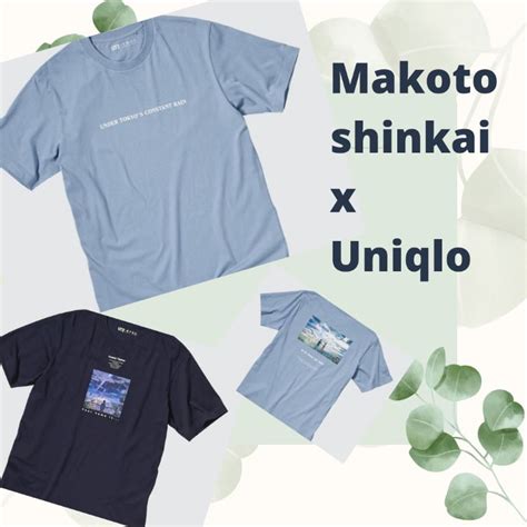 Jual Makoto Shinkai X Uniqlo Shopee Indonesia