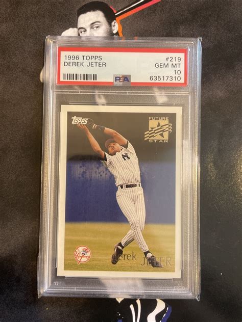 1996 Topps 219 Future Star DEREK JETER PSA 10 GEM MINT EBay