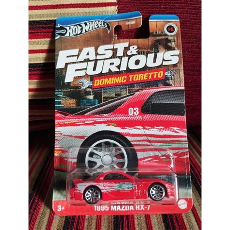 HOT WHEELS MAZDA 風火輪 1995 年馬自達 RX 7 F F 蝦皮購物