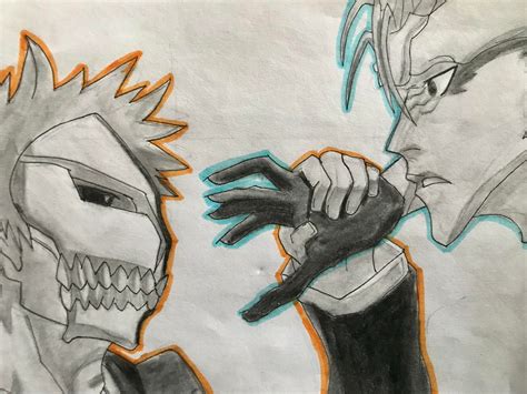 Sorry Grimmjow (fan art by me) : bleach