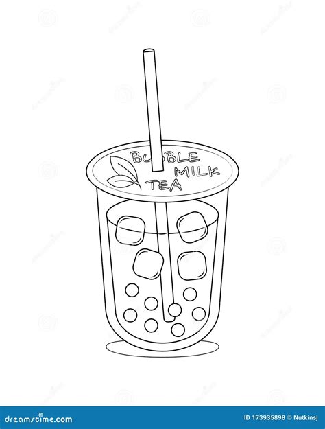 Bubble Tea Coloring Pages Printable | dev.onallcylinders.com