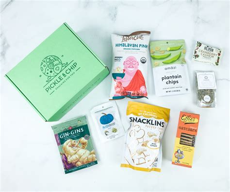 Pickle & Chip Pregnancy Snack Box August 2019 Subscription Box Review