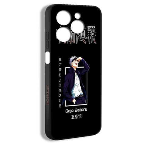чехол для смартфона Подходит для Infinix Hot i Годжо Сатору Магическая битва японский аниме