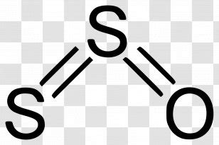 Trisulfur Lewis Structure Disulfur Monoxide Ozone Molecule Sulfur