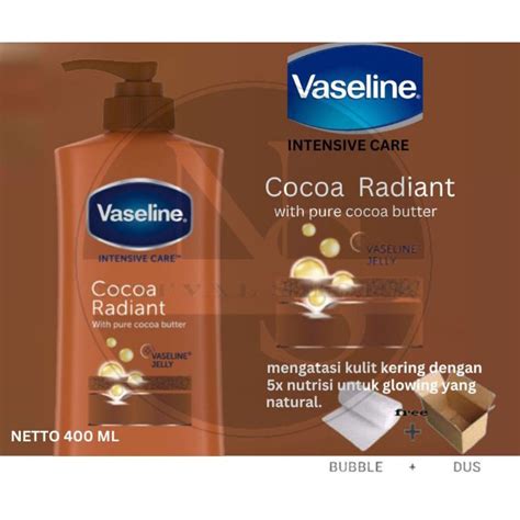 Jual Vaselin Cocoa Radiant 400ml Shopee Indonesia