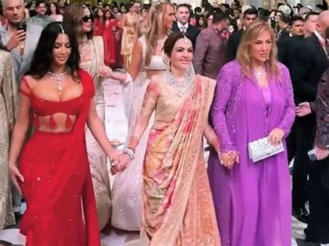 Nita Ambani Welcomes Kim Kardashian With Heartwarming Gesture At Anant