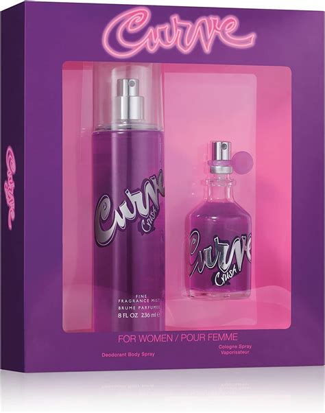 Curve Crush For Women Perfume Fragrance Set Body Wash