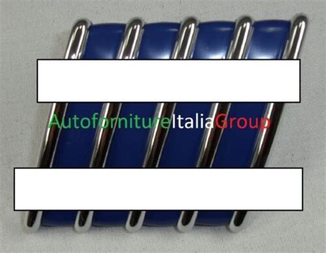 LOGO STEMMA FREGIO ANTERIORE BLU COMPATIBILE PER FIAT PUNTO 93 99 1993