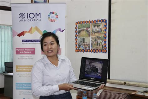 Iom Conducts Capacity Training On Communications And Safe Iom Laos