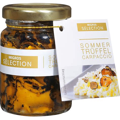 Sélection Sommertrüffel Carpaccio Migros