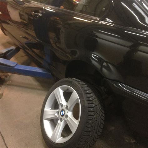 Монтажка на новую летнюю резину — BMW 3 series Coupe (E46), 2,5 л, 2001 ...