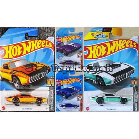 Hot Wheels Custom Otto Hw Fantasy Dream Garage Muscle Mania Netflix Let S Race Shopee Malaysia