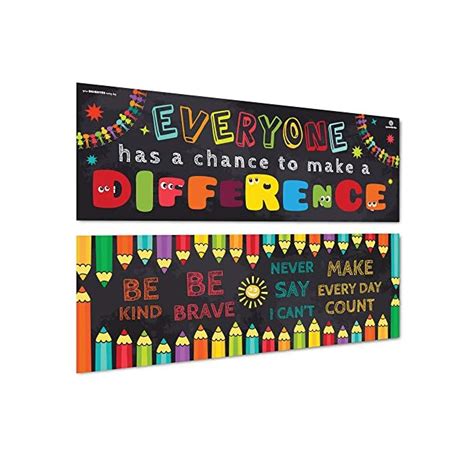 Buy Sproutbrite Classroom Banner Posters For Decorations Educational