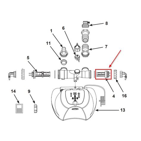 INTEX - 11905 - Elettrodo secondario per clorinatore 26670 (ex 28670)
