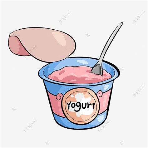 Postre Saludable De Yogur Clipart PNG Dibujos Yogur Clipart Postre