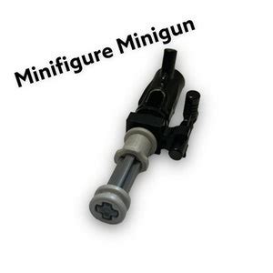 Lego Minifigure Minigun - Etsy