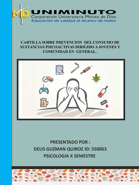 Calaméo Cartilla Sobre Prevencion Consumo De Sustancias Psicoactivas