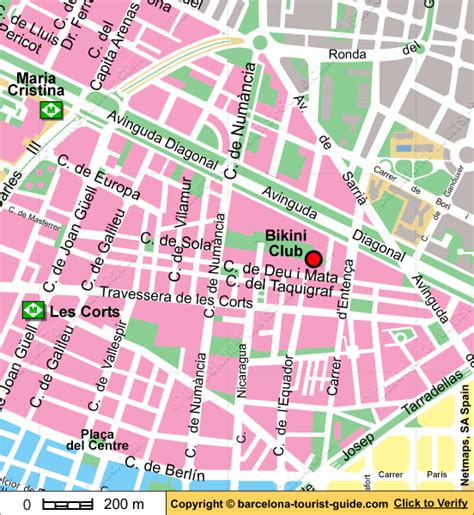 Bikini Club i Barcelona Nattklubbmusikk publikum beliggenhet åpningstider og stemning