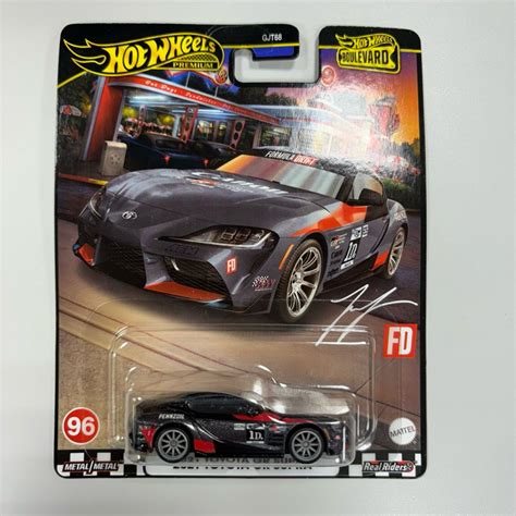 Jual Hot Wheels Premium Boulevard 2021 Toyota GR Supra Shopee Indonesia