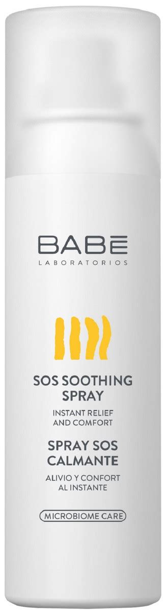 ᐈ Успокаивающий SOS спрей для тела Babe Laboratorios SOS Soothing Spray 125 ml Купить в Киеве