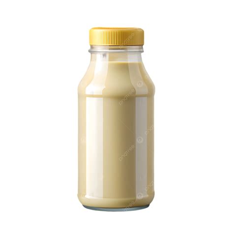 Mayonnaise Jar Isolated On Transparent Background For Food Condiment