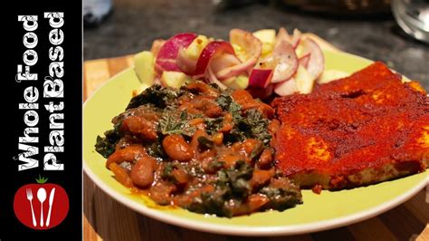 Best Plant Based Vegan Bbq Ribs And Cucumber Onion Salad Youtube