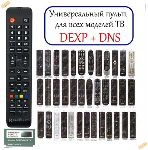 Пульт универсальный DEXP + DNS RM-L1325, ClickPDU and KrasPult.ru ...