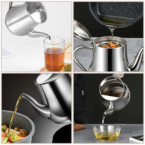 ideal  oil kettle oil pot stainless steel  ml