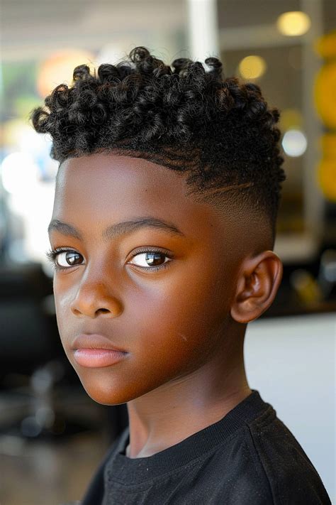 New styling products will make haircuts for boys with curly hair easier 6