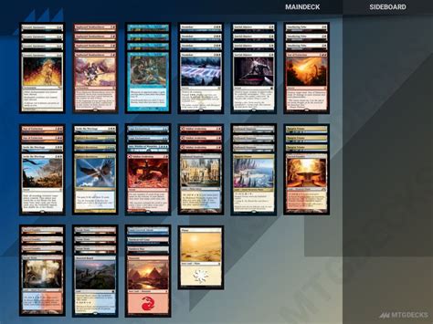 Arena Historic Jeskai Control Deck By StriderStone MTG DECKS