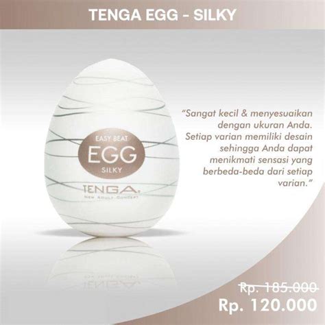 Promo Sex Toys Pria Tenga Egg Original Stepper Masturbator Cup Alat