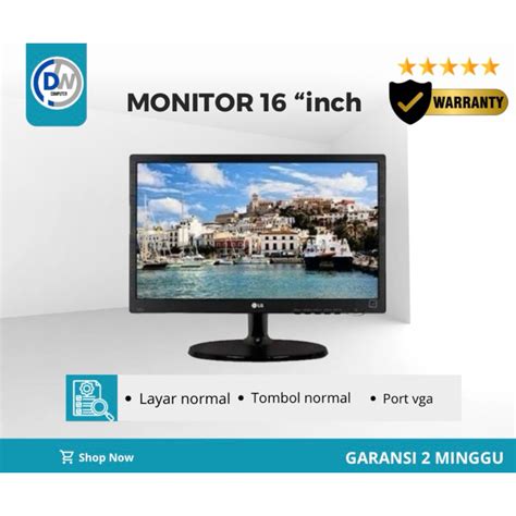 jual monitor   wide shopee indonesia