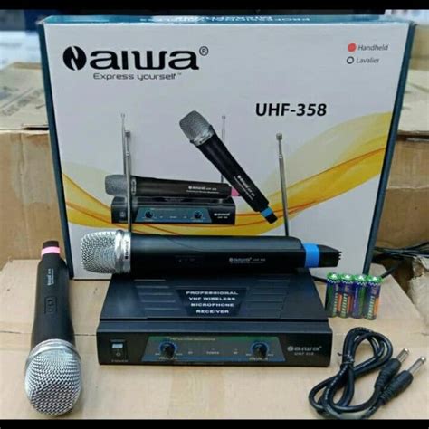 Mic Wireless Aiwa Uhf Lazada Indonesia