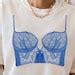 Lingerie Tee Shirt Lingerie Inspired Shirt Bridal Shower Gift Honeymoon Lingerie Shower