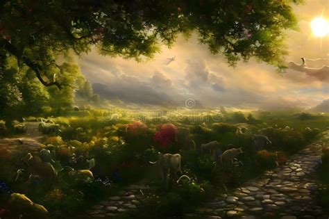 Heaven, Concept Art, Paradise, Ethereal, Serene, Celestial, Tranquility ...