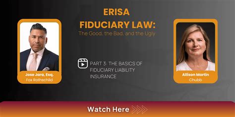 ERISA Fiduciary Law Series: Part 3 - PLUS