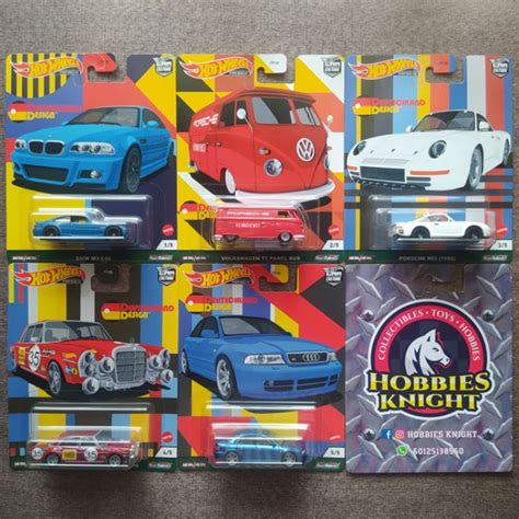 Set Hot Wheels Premium Car Culture Deutschland Design Shopee Malaysia