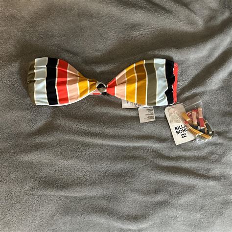 Small Billabong Bandeau Bikini Top Depop