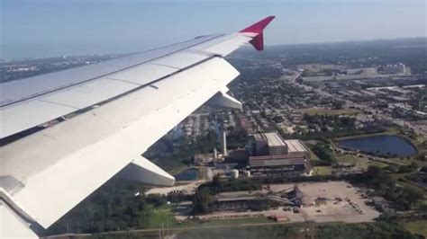 Fort Lauderdale Int Airport Landing Youtube