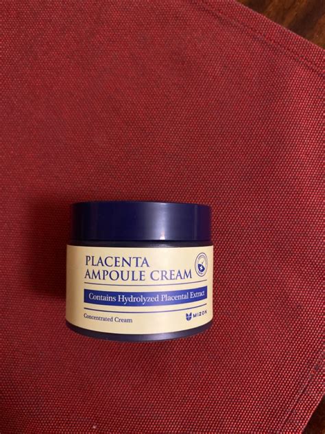 Антивозрастной плацентарный крем для лица Mizon Placenta Ampoule Cream ...