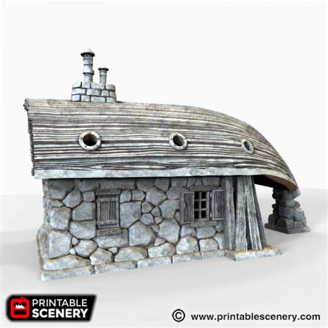 Boat House Mm Mm For D D Terrain Dnd Pathfinder Pirate Coastal