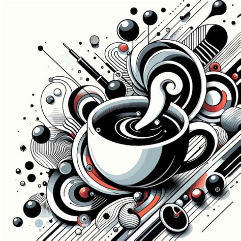 Premium Vector Abstract Coffee Cup