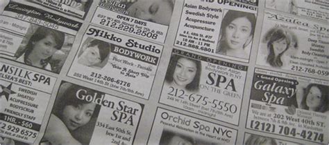 Queens Crap Newspaper Sex Ads Pissing Women Off