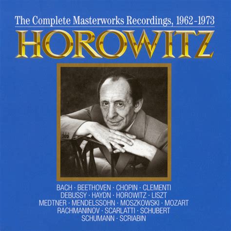 Impromptus D Op No In G Flat Major Vladimir Horowitz