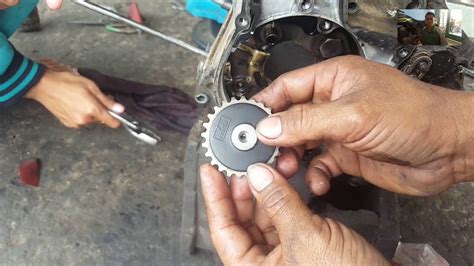 Cara Mengganti Gear Pompa Oli Motor Yang Benar YouTube